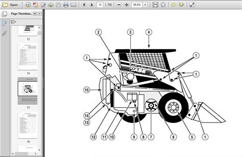 case 1845c skid steer backhoe loader service manual|1845c case skid steer manual.